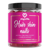 Caramelle gommose, capelli, pelle, unghie, pectina di agrumi 60 pz. - MYVITA